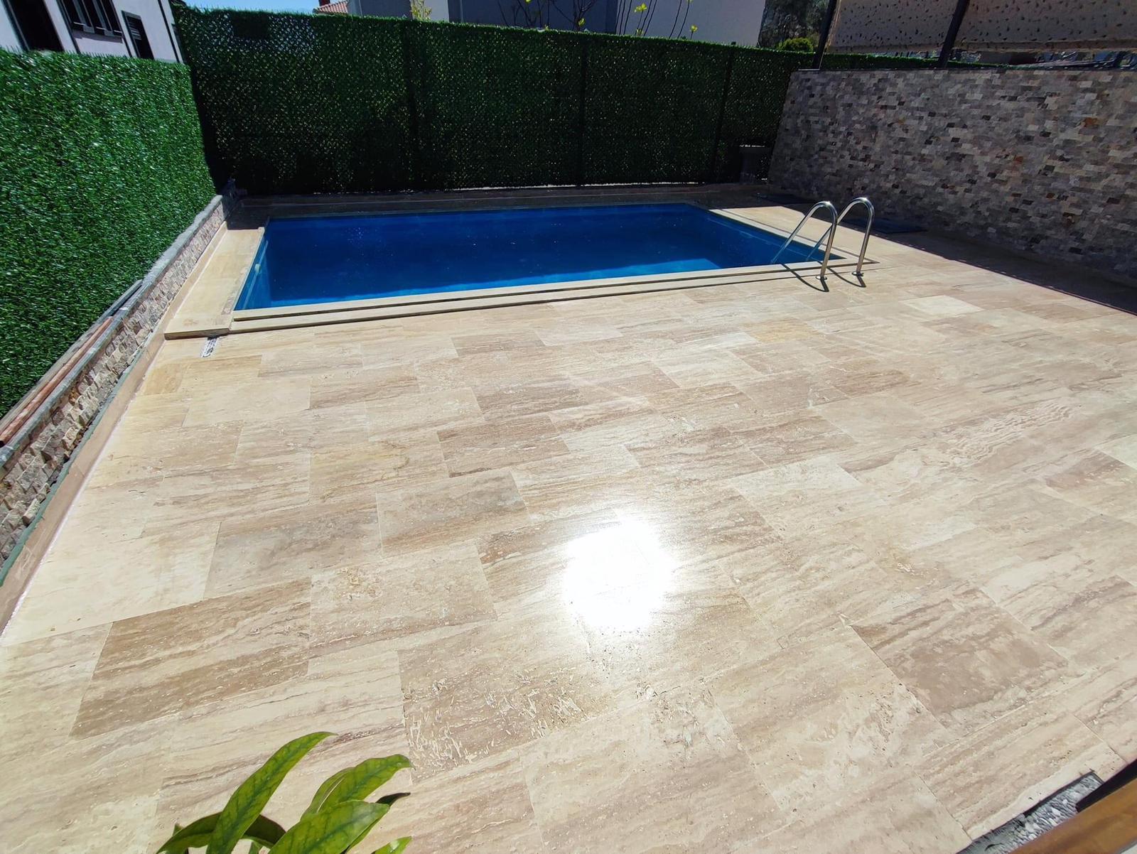 mermer silim havuz kenari